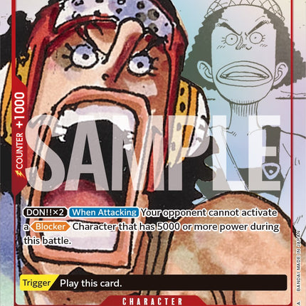Usopp (Alternate Art) [One Piece Promotion Cards]