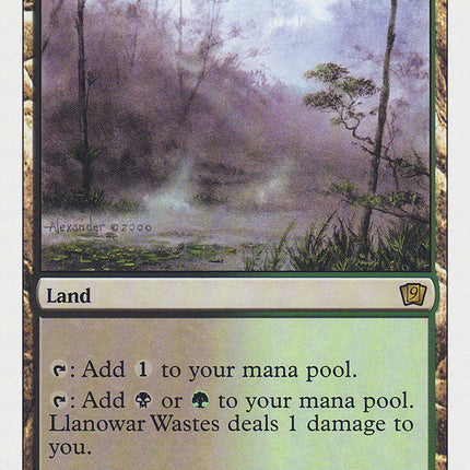 Llanowar Wastes [Ninth Edition]