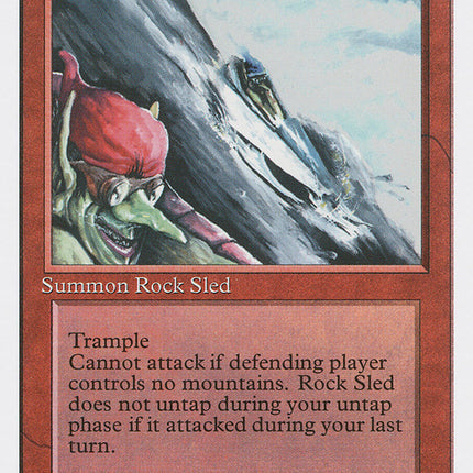 Goblin Rock Sled [Fourth Edition]