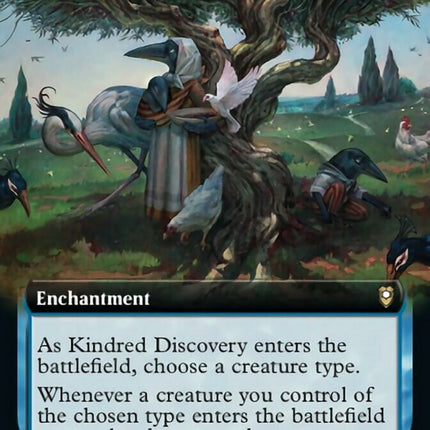 Kindred Discovery (Extended Art) [Commander Legends: Battle for Baldur's Gate]