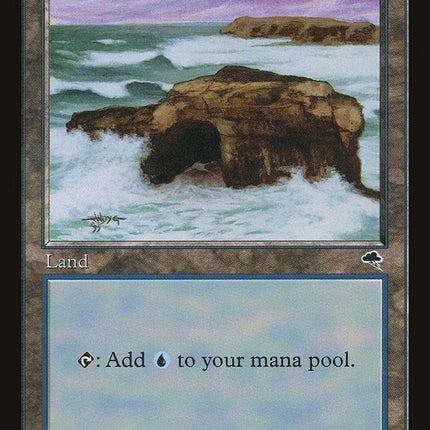 Island (Signature on Left) [Tempest]