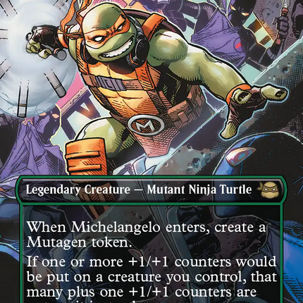 Michelangelo, Weirdness to 11 (Borderless) [Teenage Mutant Ninja Turtles]