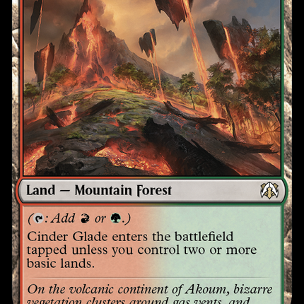 Cinder Glade [March of the Machine Commander]