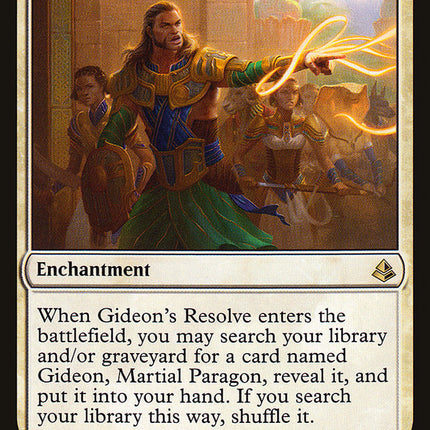 Gideon's Resolve [Amonkhet]