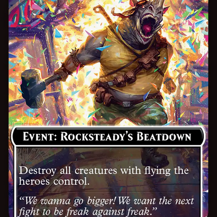 Event: Rocksteady's Beatdown [Teenage Mutant Ninja Turtles Commander Tokens]