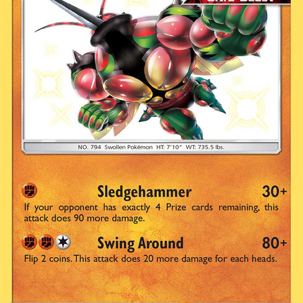 Buzzwole (SV24/SV94) [Sun & Moon: Hidden Fates - Shiny Vault]