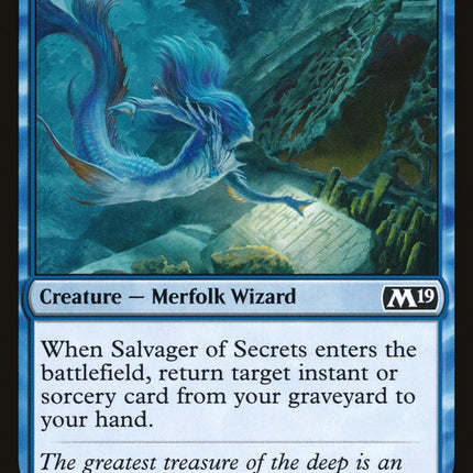 Salvager of Secrets [Core Set 2019]