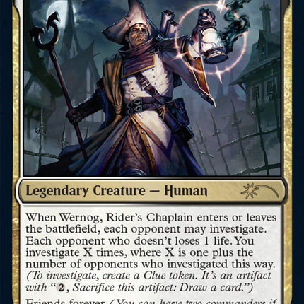 Wernog, Rider's Chaplain [Secret Lair: Universes Within]