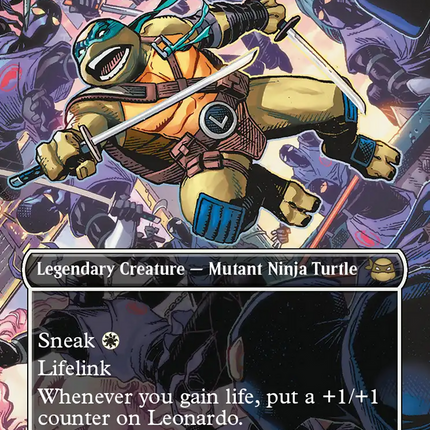 Leonardo, Cutting Edge (Borderless) [Teenage Mutant Ninja Turtles]