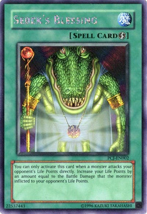 Sebek's Blessing [PCJ-EN002] Prismatic Secret Rare
