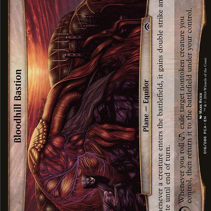 Bloodhill Bastion (Planes) [Planechase Anthology Planes]
