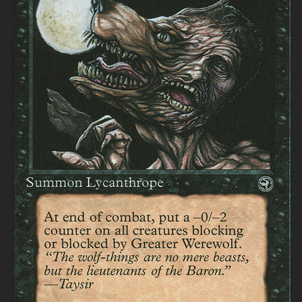 Greater Werewolf [Homelands]