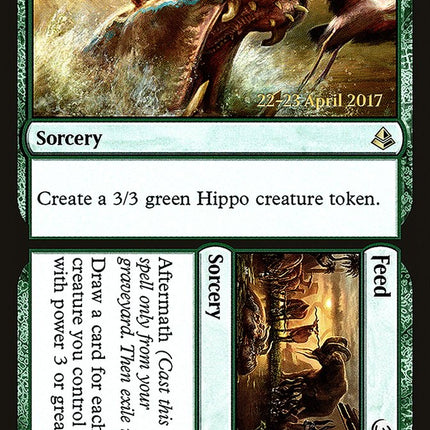 Mouth // Feed [Amonkhet Prerelease Promos]