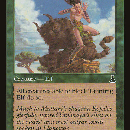 Taunting Elf [Urza's Destiny]
