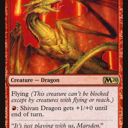 Shivan Dragon [Core Set 2020]