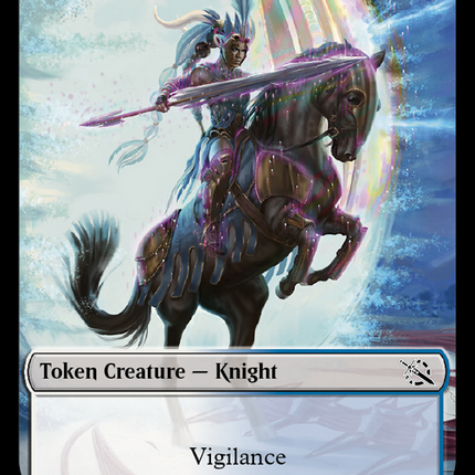 Phyrexian Myr // Knight Double-Sided Token [March of the Machine Tokens]
