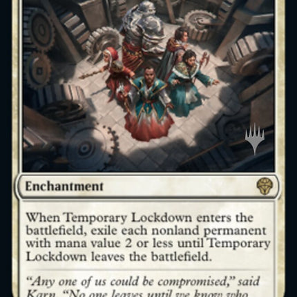 Temporary Lockdown (Promo Pack) [Dominaria United Promos]