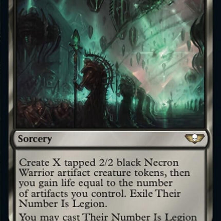 Their Number Is Legion (Surge Foil) [Warhammer 40,000]