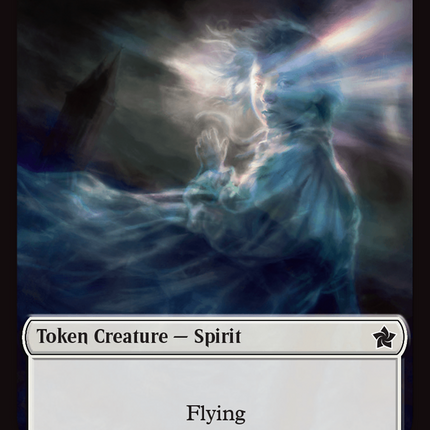 Spirit // Cat (0001) Doubled-Sided Token [Foundations Tokens]