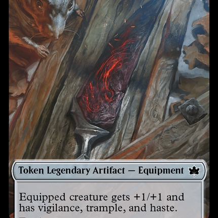 Cragflame Token [Bloomburrow Tokens]