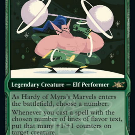 Hardy of Myra's Marvels (Showcase) (Galaxy Foil) [Unfinity]
