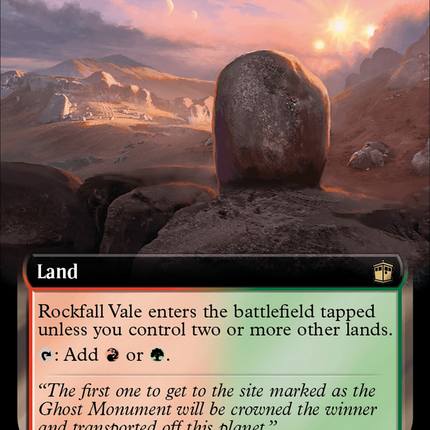 Rockfall Vale (Extended Art) [Doctor Who]