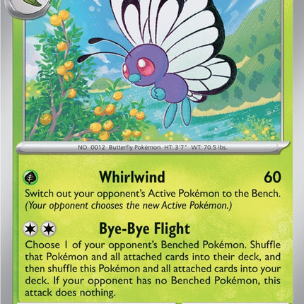 Butterfree (012/165) [Scarlet & Violet 151]
