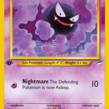 Gastly (65/105) [Neo Destiny 1st Edition]