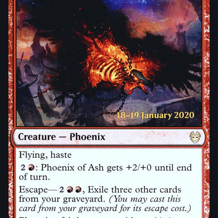 Phoenix of Ash [Theros Beyond Death Prerelease Promos]