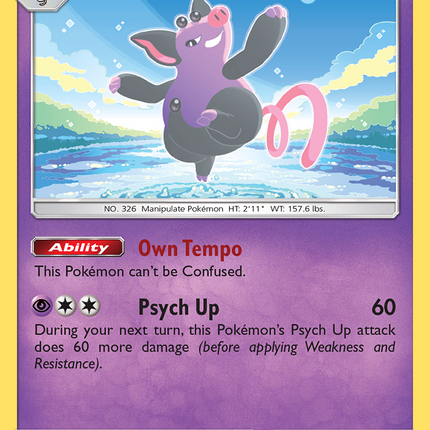 Grumpig (42/111) [Sun & Moon: Crimson Invasion]