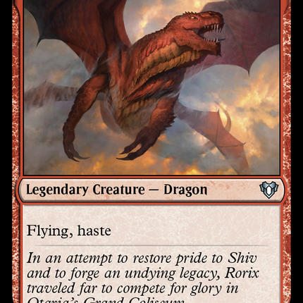 Rorix Bladewing [Commander Masters]