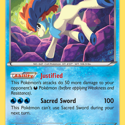 Keldeo (XY191) [XY: Black Star Promos]