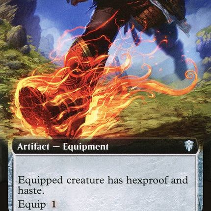 Swiftfoot Boots (Extended Art) [Commander Legends]