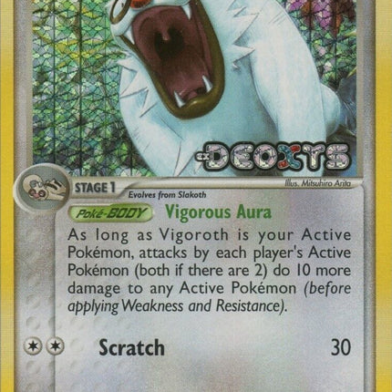 Vigoroth (50/107) (Stamped) [EX: Deoxys]