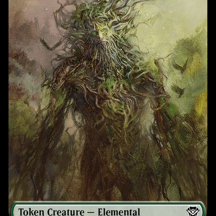 Insect // Elemental (0017) Double-Sided Token [Outlaws of Thunder Junction Commander Tokens]