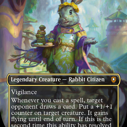 Ms. Bumbleflower (Borderless) [Bloomburrow Commander]