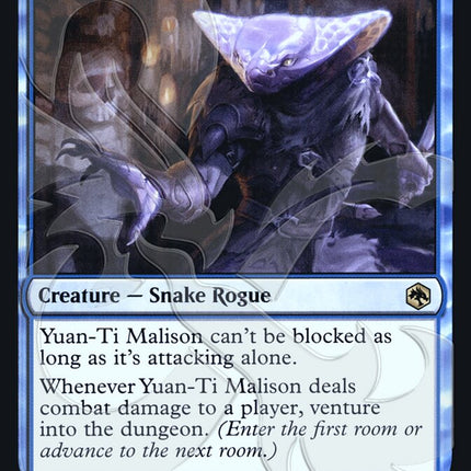 Yuan-Ti Malison (Ampersand Promo) [Dungeons & Dragons: Adventures in the Forgotten Realms Promos]