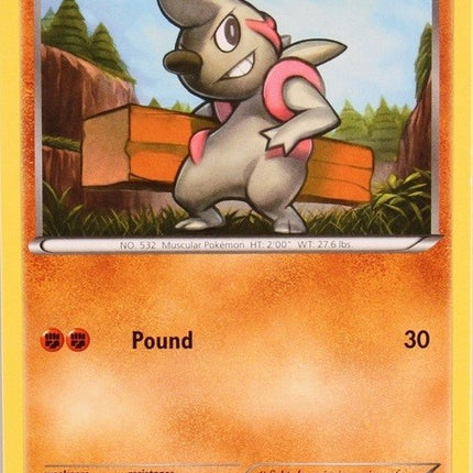 Timburr (29/30) [Black & White: Trainer Kit - Excadrill]