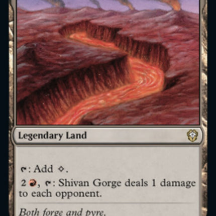 Shivan Gorge [Dominaria United Commander]