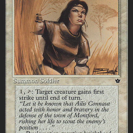 Icatian Scout (Douglas Shuler) [Fallen Empires]