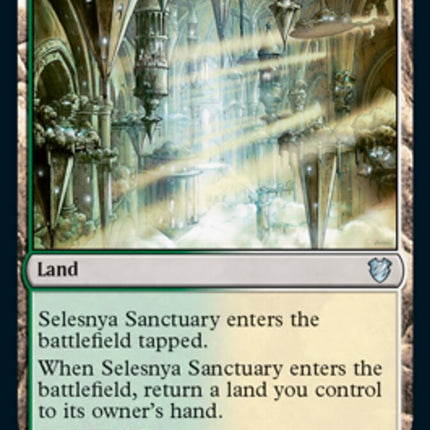 Selesnya Sanctuary [Innistrad: Midnight Hunt Commander]