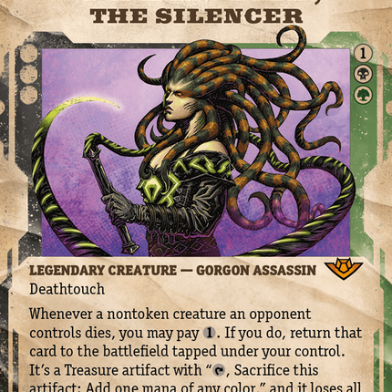 Vraska, the Silencer (Showcase) [Outlaws of Thunder Junction]