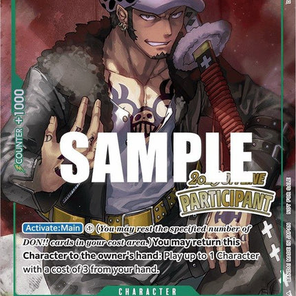 Trafalgar Law (Offline Regional 2023) [Participant] [One Piece Promotion Cards]