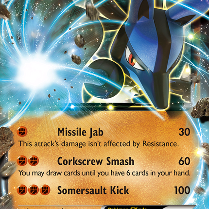 Lucario EX (54/111) [XY: Furious Fists]