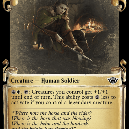 Esquire of the King [The Lord of the Rings: Tales of Middle-Earth Showcase Scrolls]