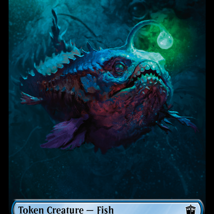 Fish // Clue (0022) Double-Sided Token [Doctor Who Tokens]