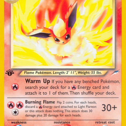 Light Flareon (46/105) [Neo Destiny 1st Edition]