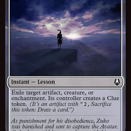 Zuko's Exile [Avatar: The Last Airbender]