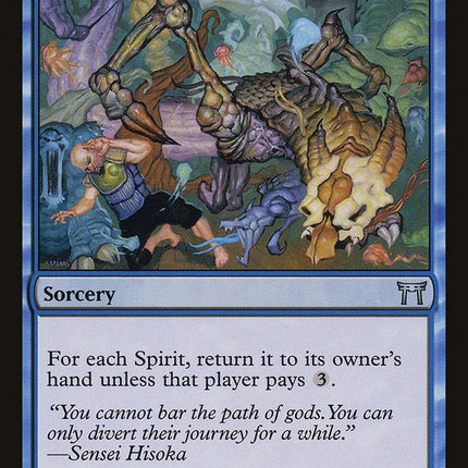 Cut the Tethers [Champions of Kamigawa]