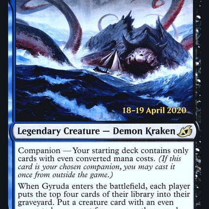 Gyruda, Doom of Depths [Ikoria: Lair of Behemoths Prerelease Promos]